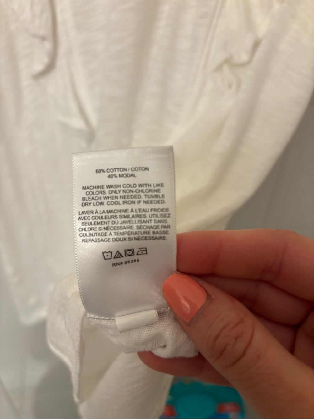Express White Ruffle Top - Picture 4 of 4